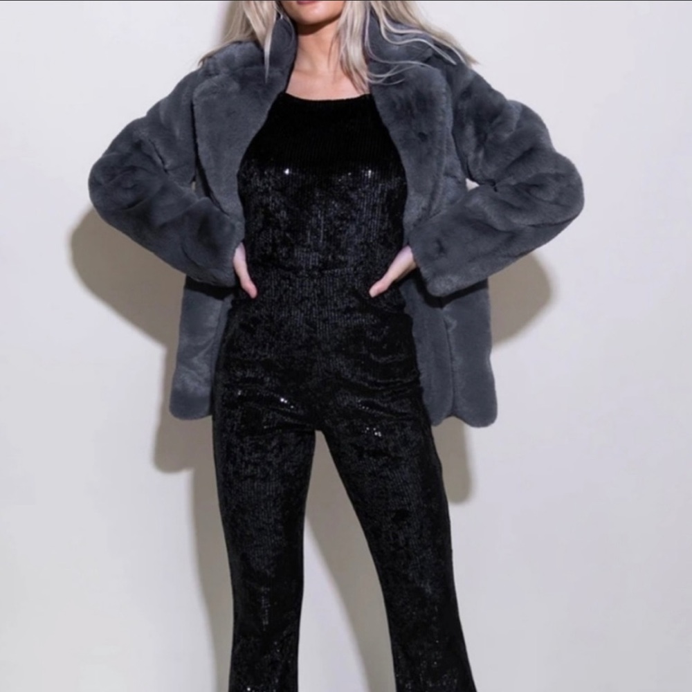 NWT Kittenish faux fur jacket